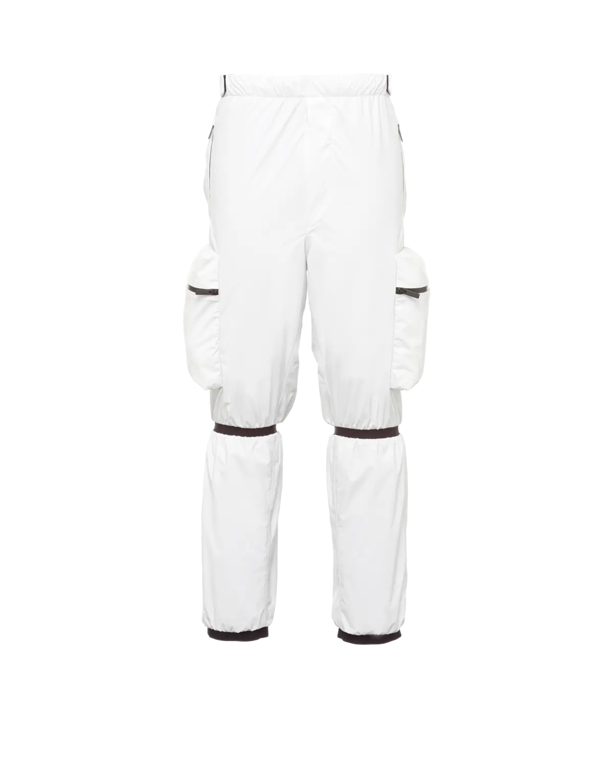 

Сноубордические брюки из легкого Re-Nylon Prada, белый