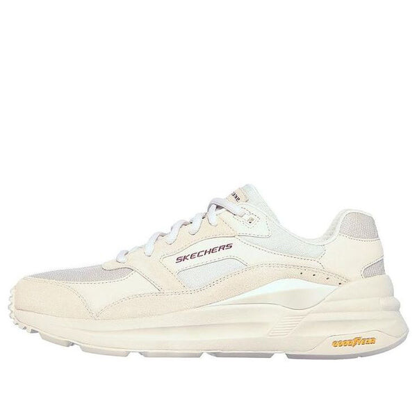 

Кроссовки global jogger low top beige/white Skechers, белый