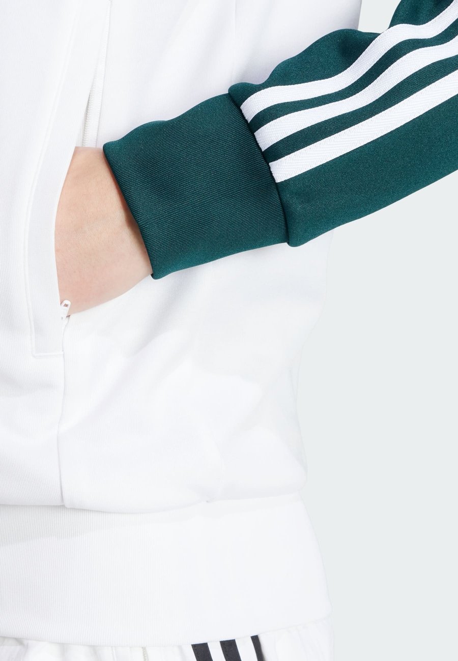 Куртка Adidas Originals Bomber Jacket, White Aurora Ivy White/White — фото 4