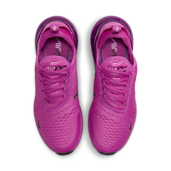 Кроссовки air max 270 'hot fuchsia beyond pink black' Nike, фуксия — фото 4