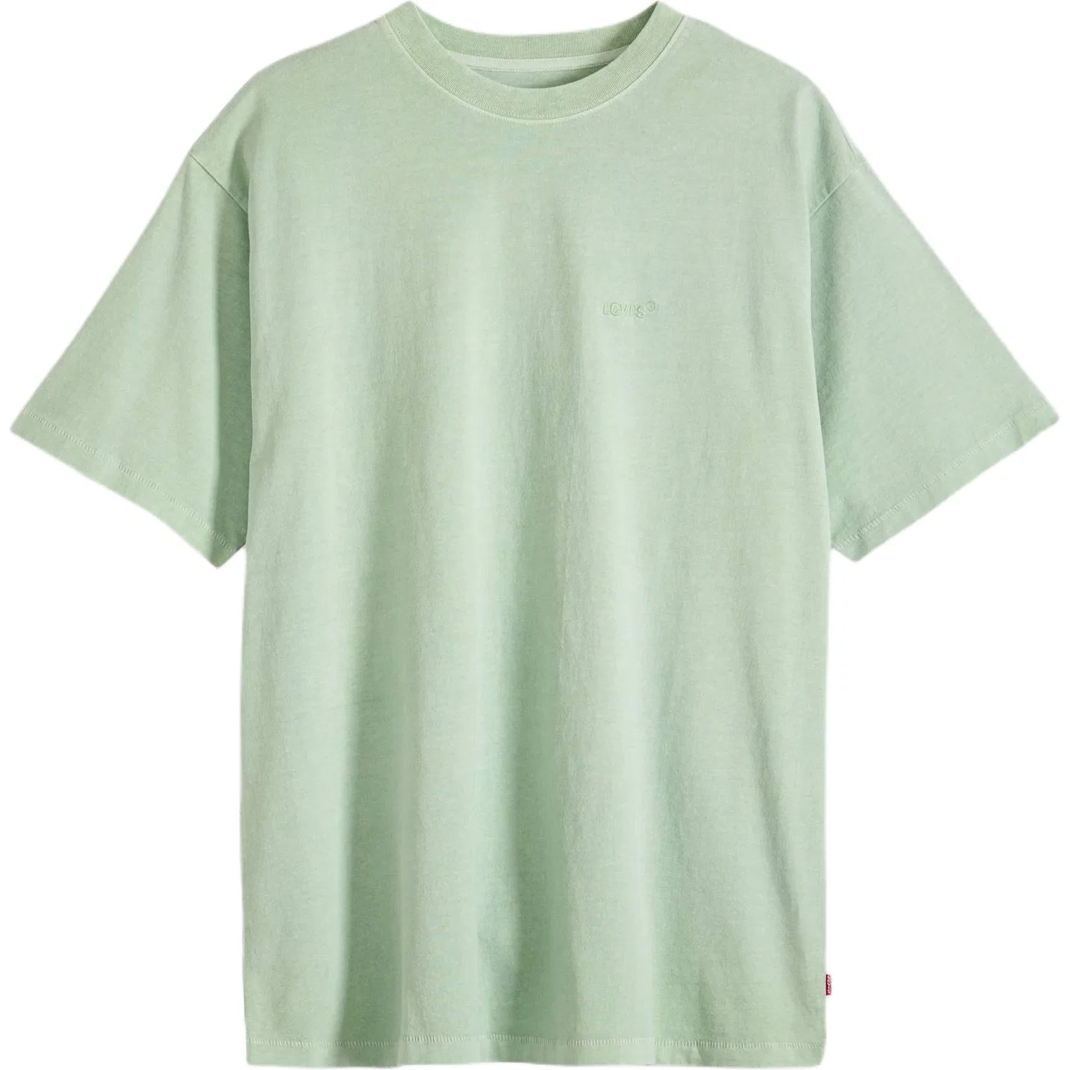 Футболка мужская зеленая crew neck Levis, Green