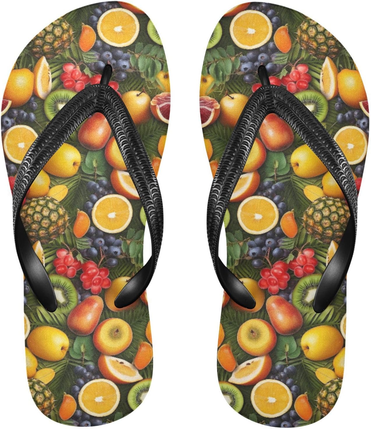 

Женские и мужские шлепанцы с лимонами и цветами, женские шлепанцы, мужские сандалии, душевые тапочки, летние нескользящие шлепанцы для плавания, пляжа и ванной Mnsruu, Pineapple I 6214