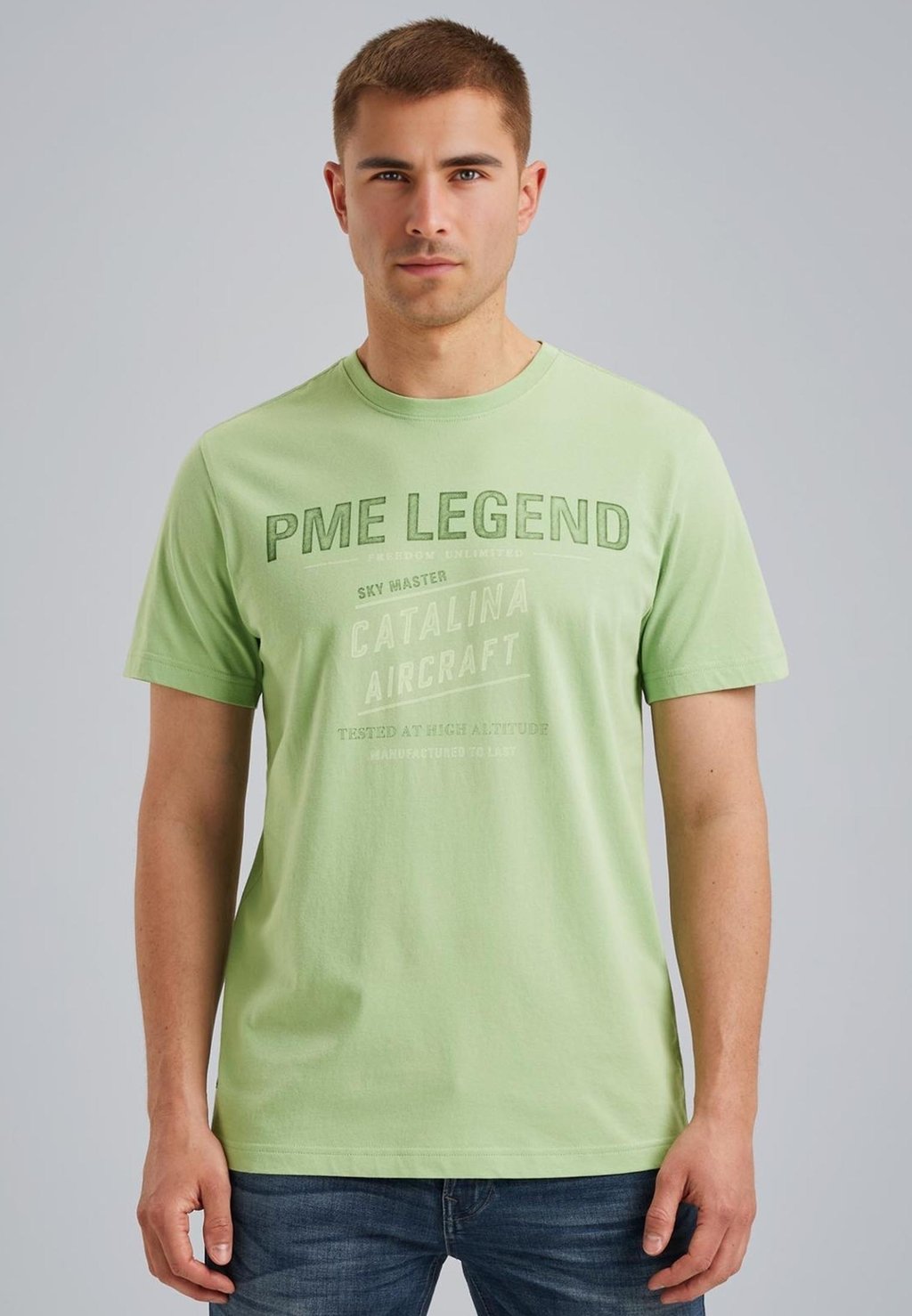 

Футболка с принтом ARTWORK PME Legend, светло-зеленый