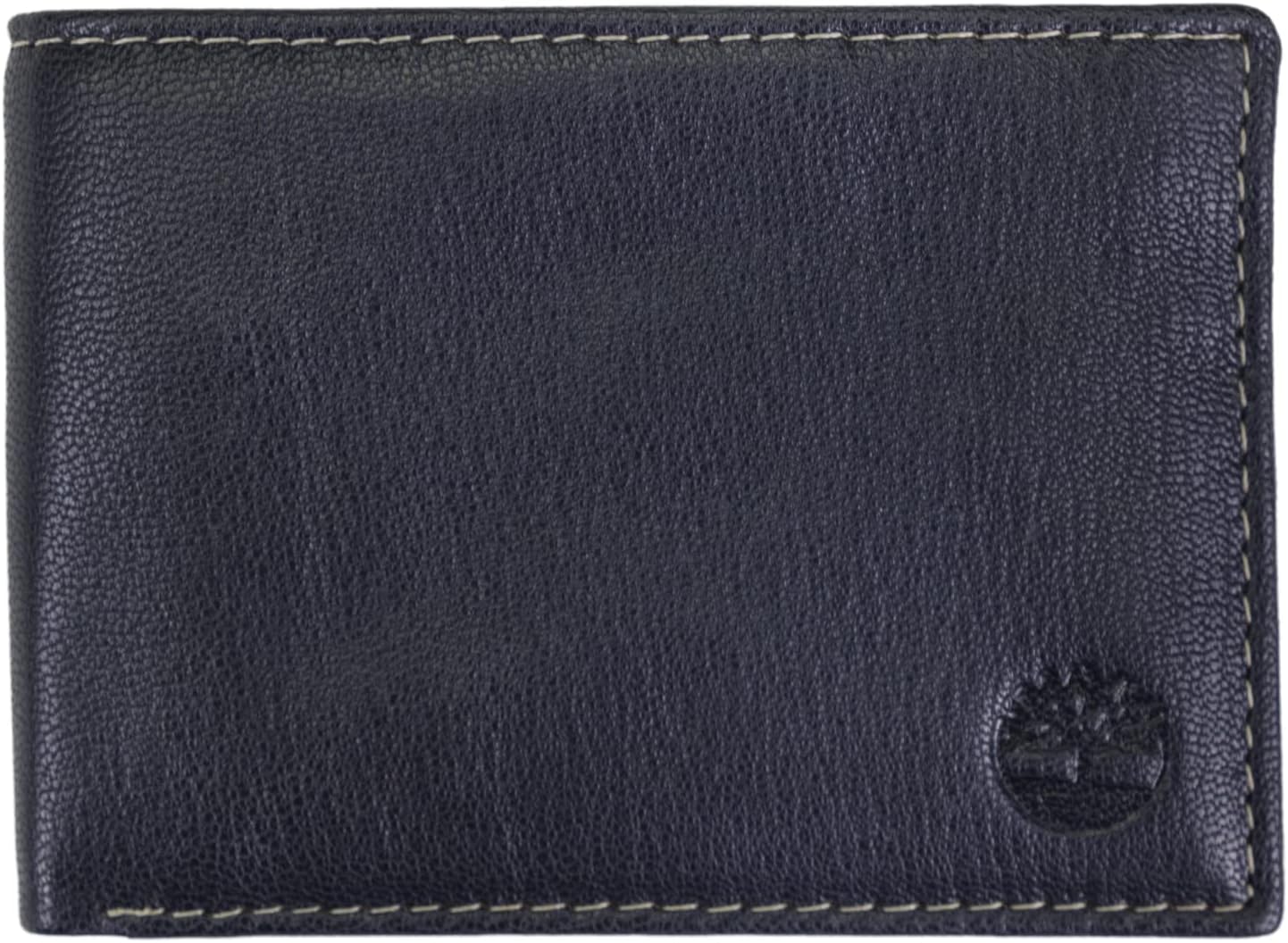 

Timberland мужской кожаный паспортный кошелек с защитой от RFID, Navy Blue
