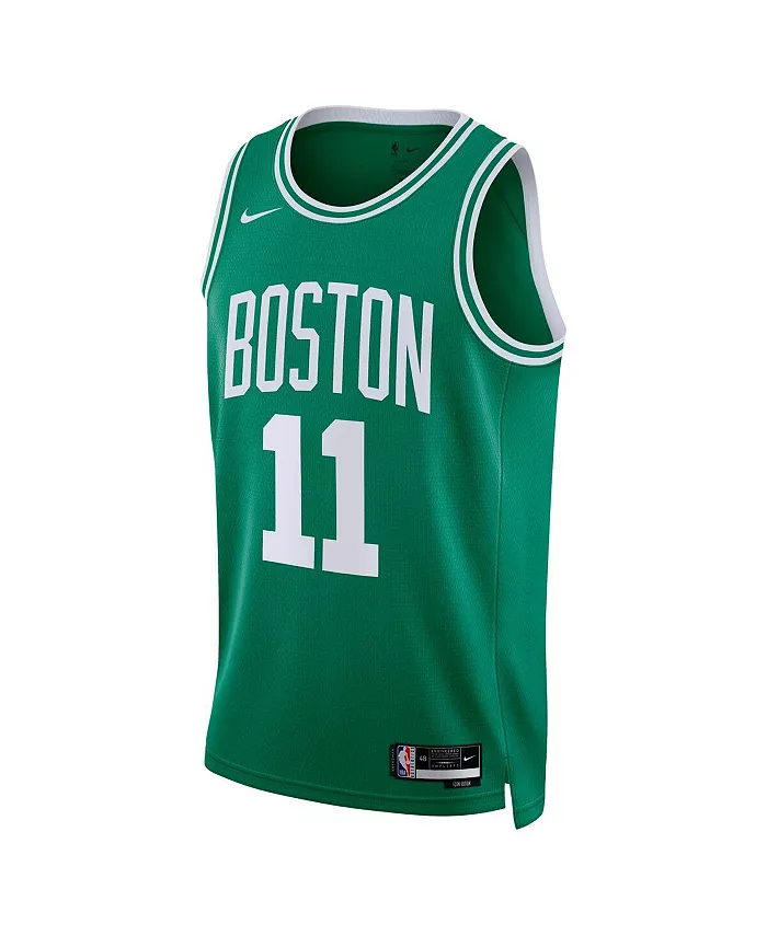 Мужская и женская баскетбольная майка Payton Pritchard Kelly Green Boston Celtics Swingman Nike — фото 3