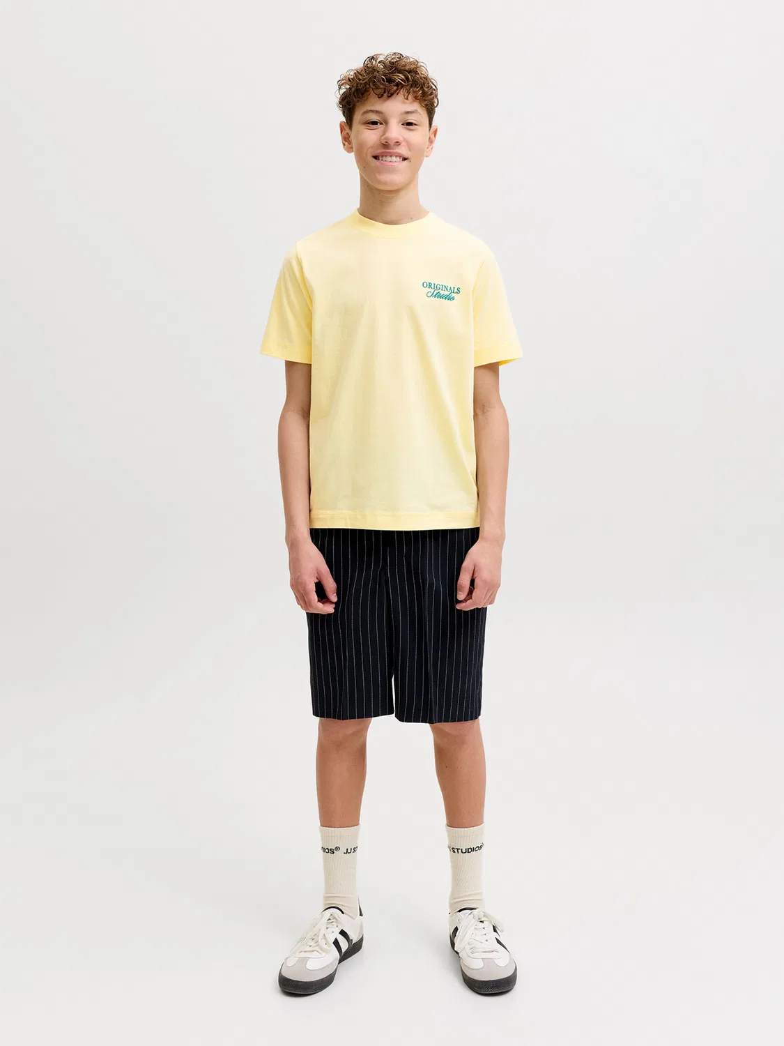 Футболка 'JORNorrebro' Jack & Jones Junior, Yellow — фото 4