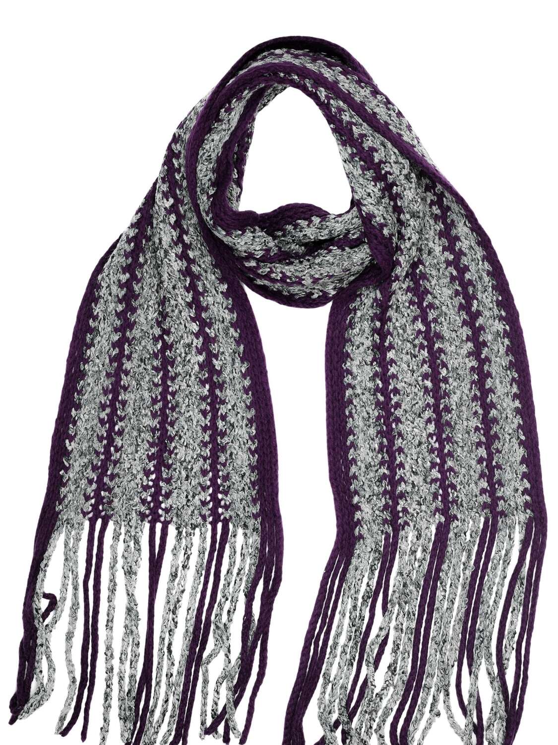 

COLLEZIONE ALESSANDRO Шарф 'Grobstrick' в фиолетовом цвете