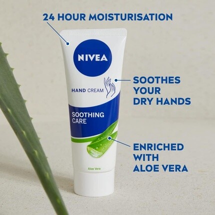 Успокаивающий крем для рук с алоэ вера 75 мл, Nivea — фото 2