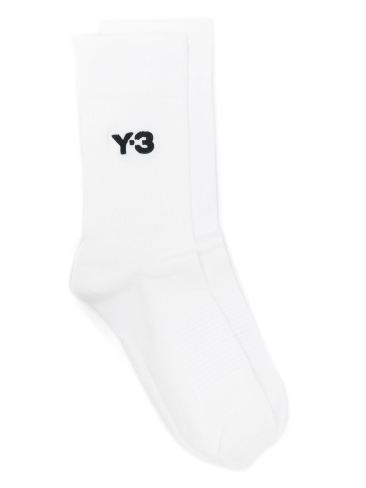 

Y-3 носки с вышитым логотипом, белый