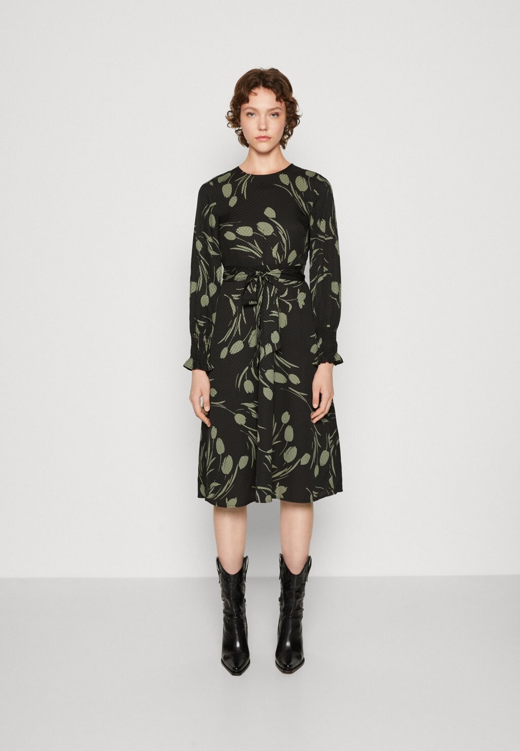 

Платье летнее Vmmarta Calf Dress Vero Moda, цвет black/marta