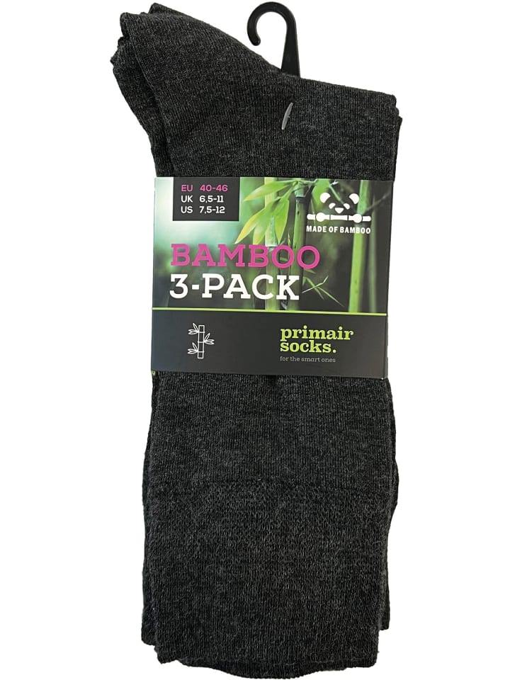 

Носки STAPP Clothing 53050-6900P Primair, 3 пары, антрацит STAPP