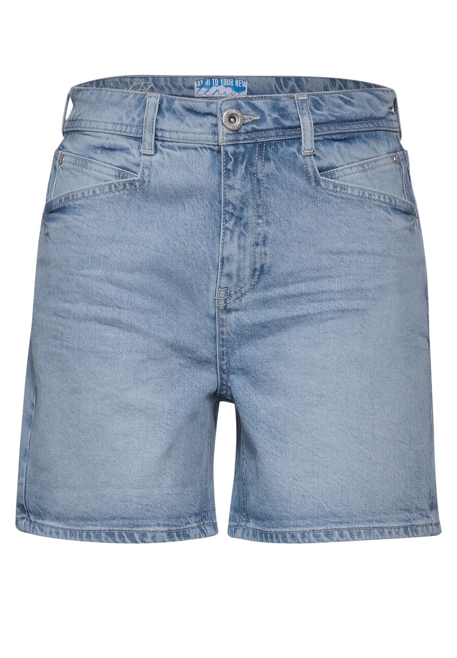 

Джинсовые шорты STREET ONE Regular Jeans, синий деним