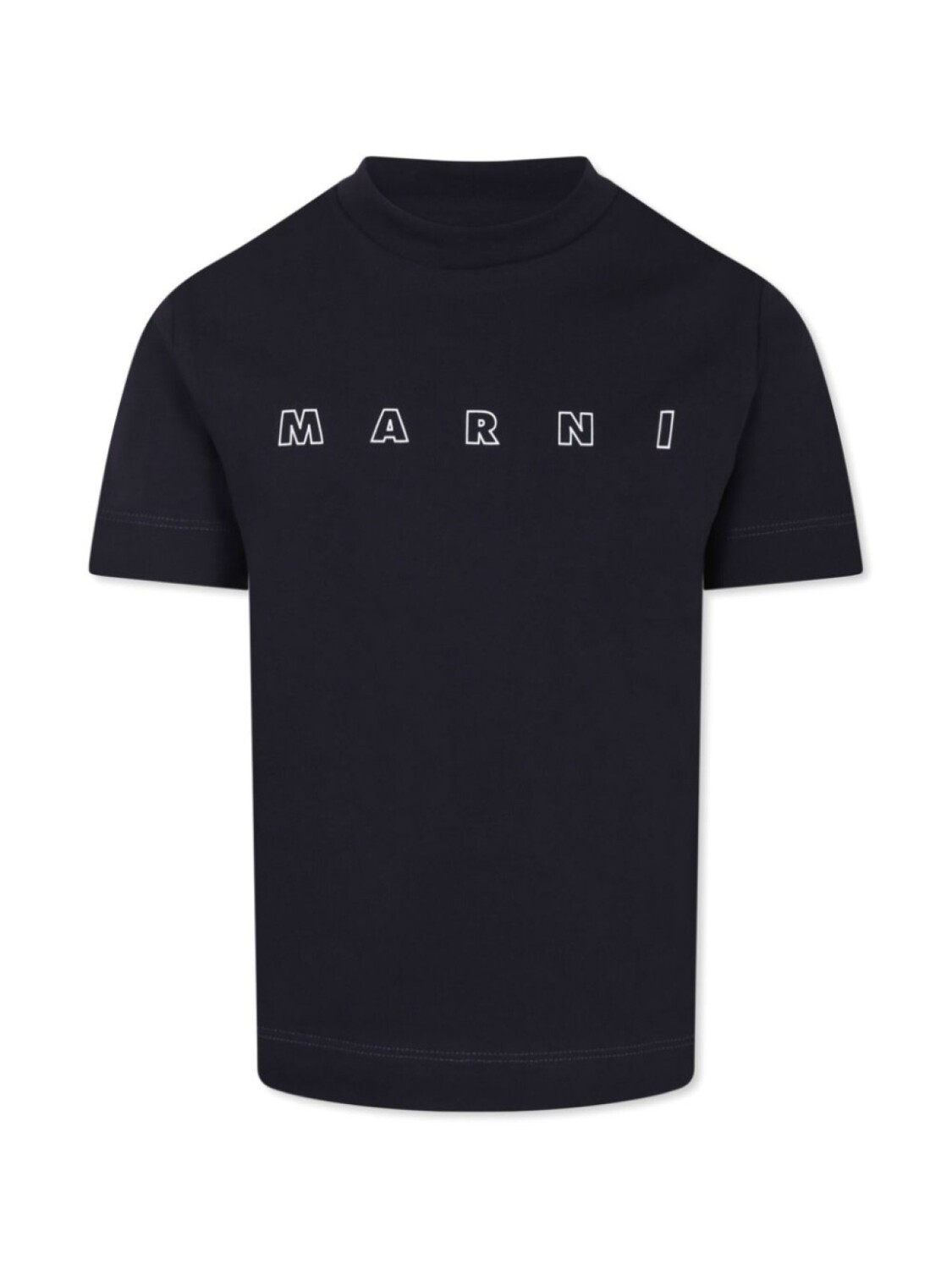 

Футболка с логотипом Marni Kids, синий