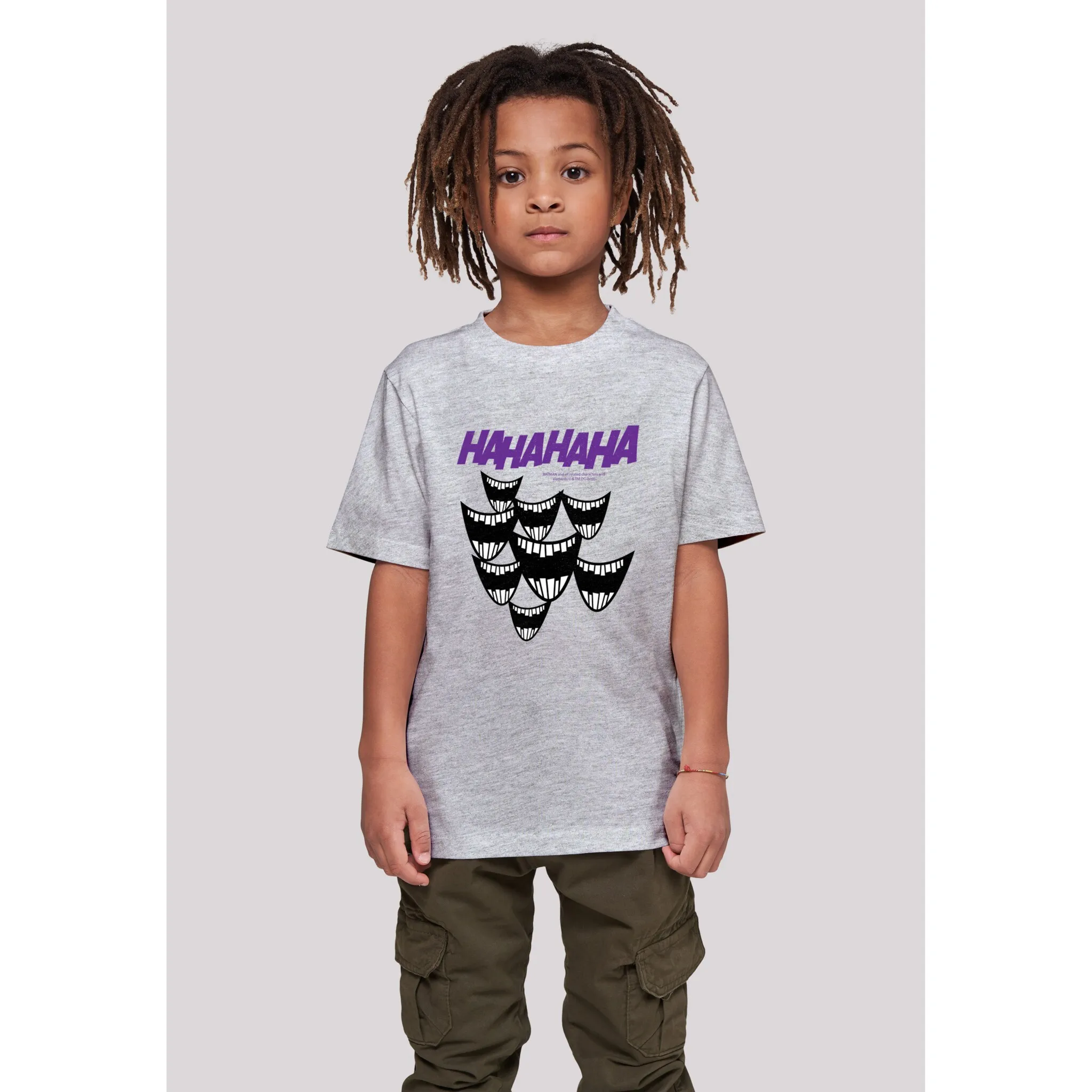 

Футболка F4NT4STIC «DC Comics Superheroes Batman Joker», принт, цвет heather grey