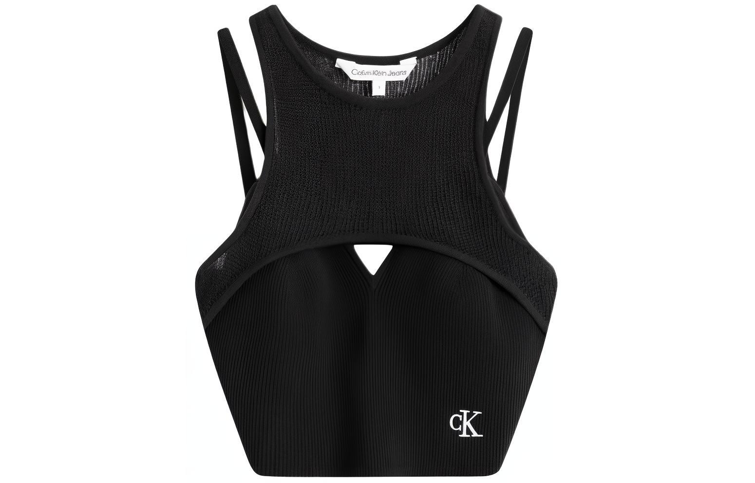 

Calvin Klein CK/ Топ женский Space Black