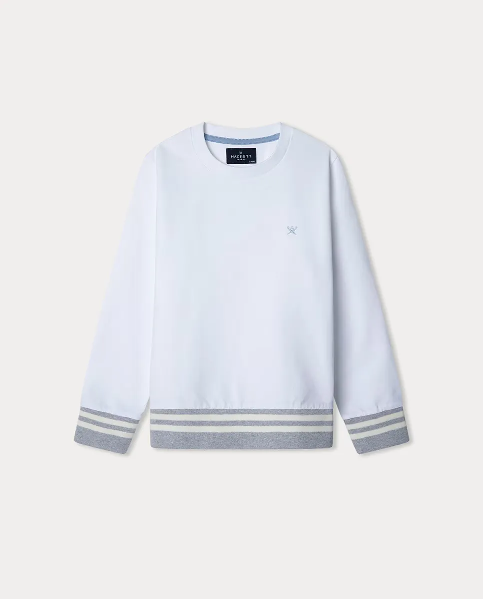 

Толстовка для экипажа Boy's Sailing Squad Hackett, белый