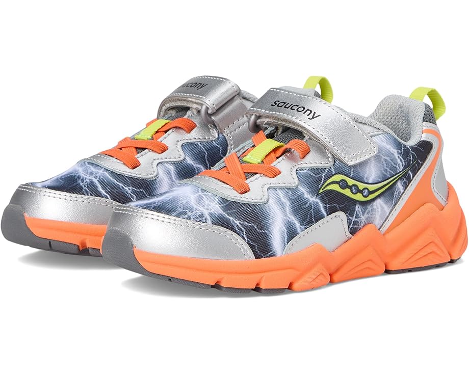

Кроссовки Saucony Kids Flash A/C 3.0 Sneakers, цвет Grey/Orange