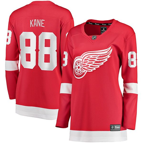 

Женская футболка Detroit Red Wings Patrick Kane Unbranded, Красный, Женская футболка Detroit Red Wings Patrick Kane Unbranded