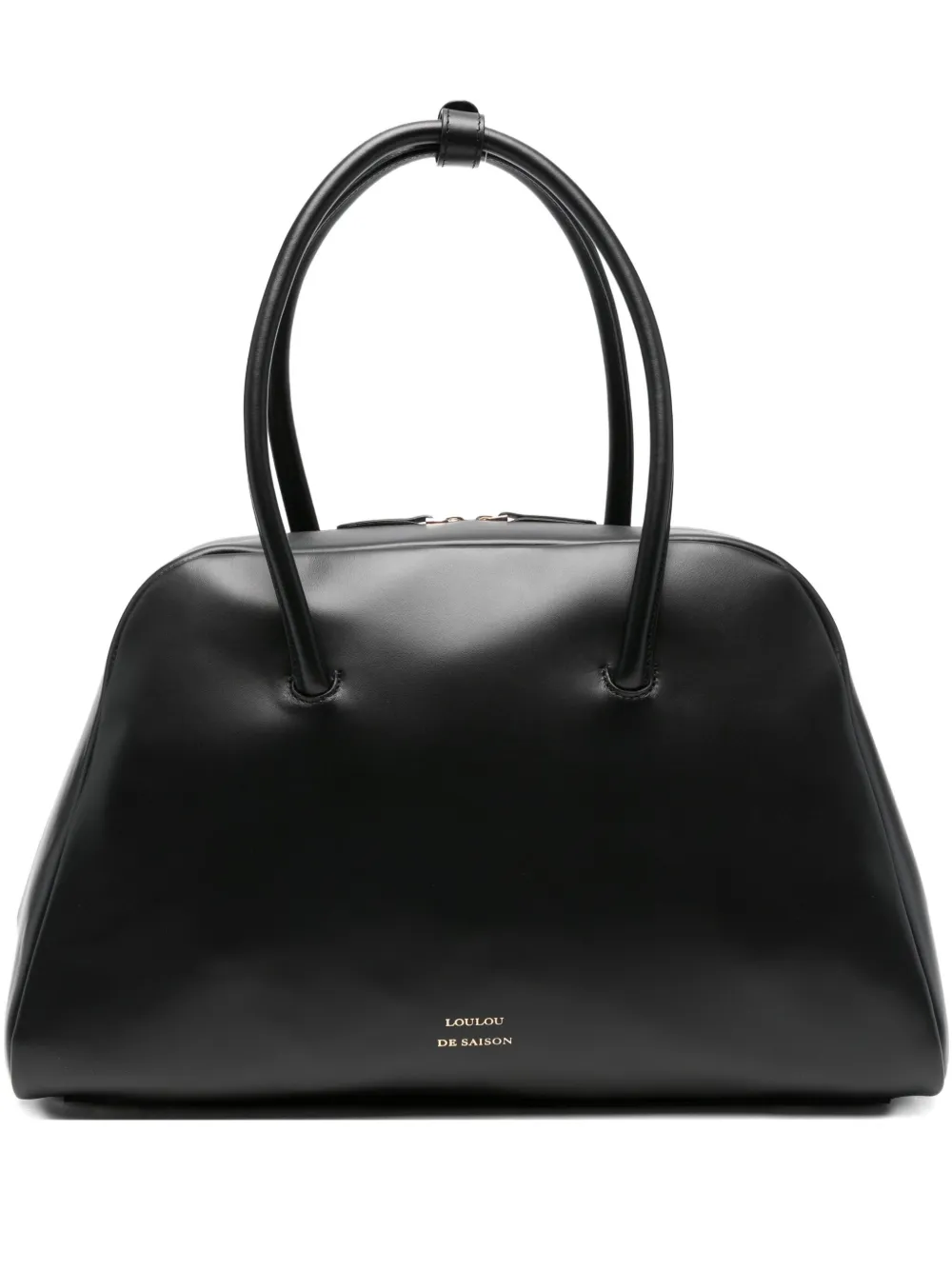 

Сумка-тоут с логотипом Loulou De Saison, черный