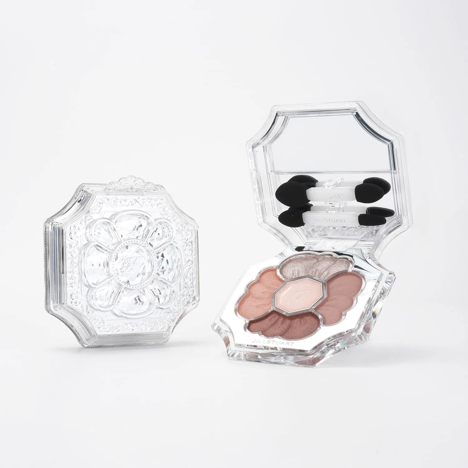 Тени для век Jill Stuart Dressed Bloom Eyes 6 г #01 атласная георгина — фото 2