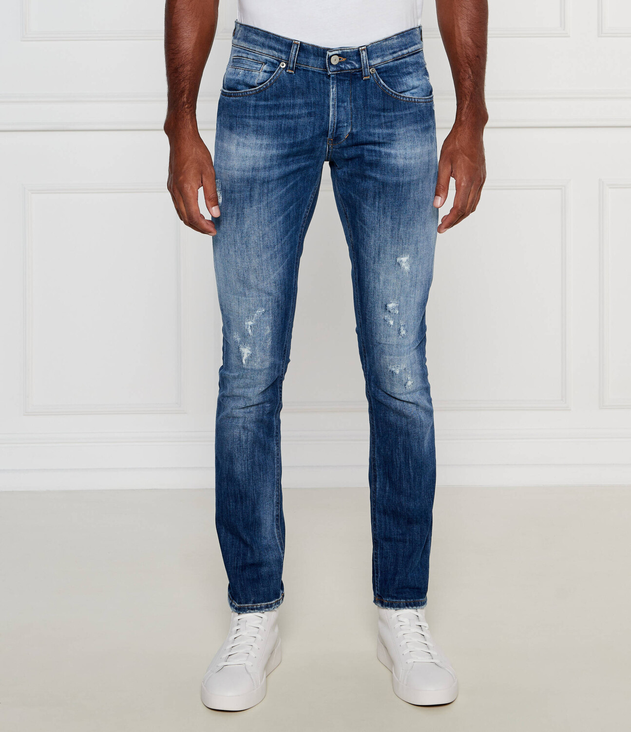 

Джинсы DONDUP - made in Italy Skinny fit, синий