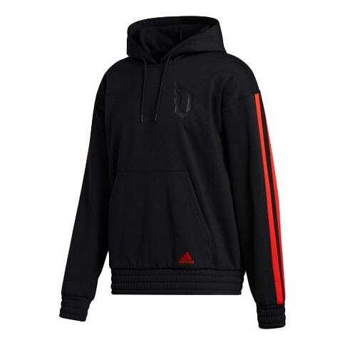 

Толстовка Men's adidas Basketball Sports Black Pullover, черный
