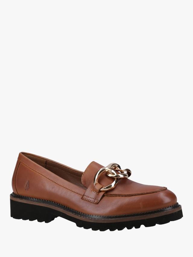 Кожаные мокасины джанны Hush Puppies, желто-коричневый — фото 2
