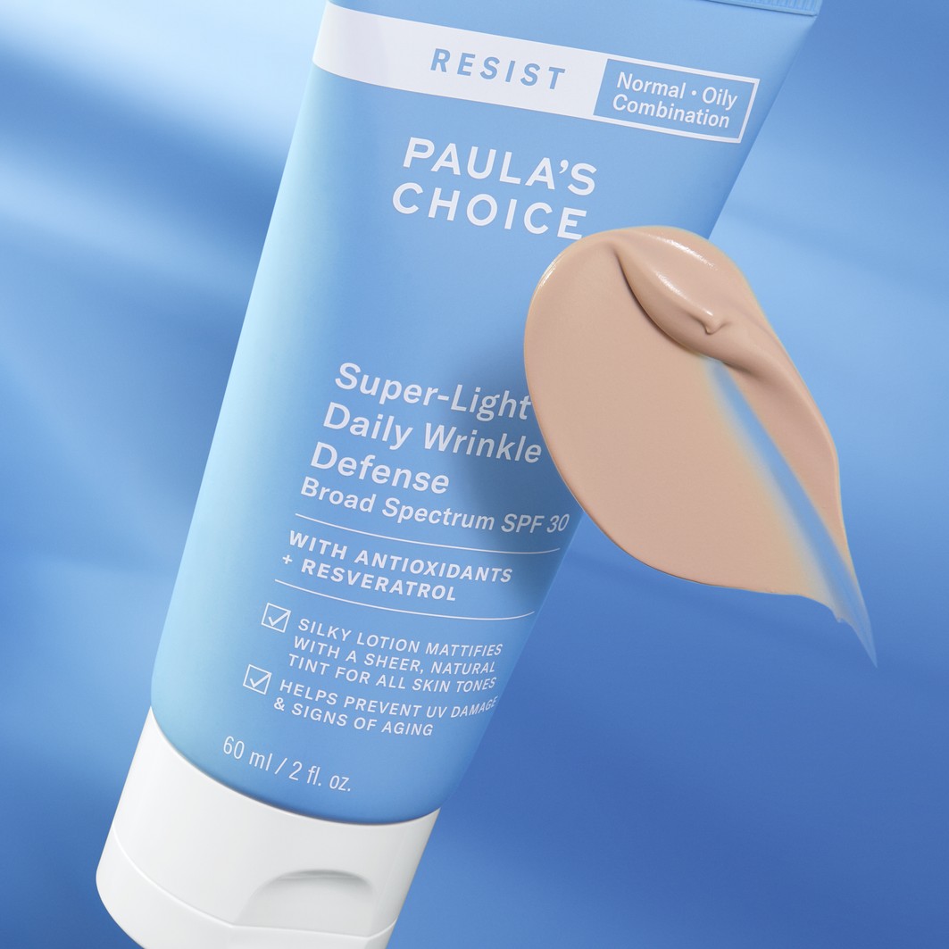 Солнцезащитный крем resist anti-aging super-light daily wrinkle defense spf 30 Paulas Choice, объем 60 мл — фото 4