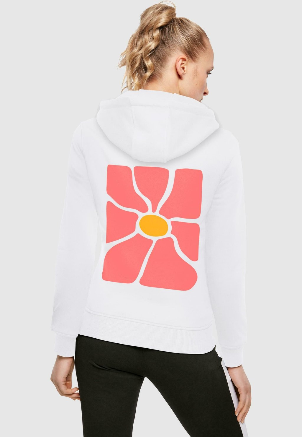 

Толстовка FLOWER ART - Hoodie Merchcode, белый