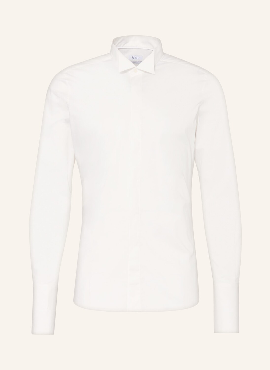 

Рубашка под смокинг gala slim fit с отворотами на манжетах PAUL, кремовый