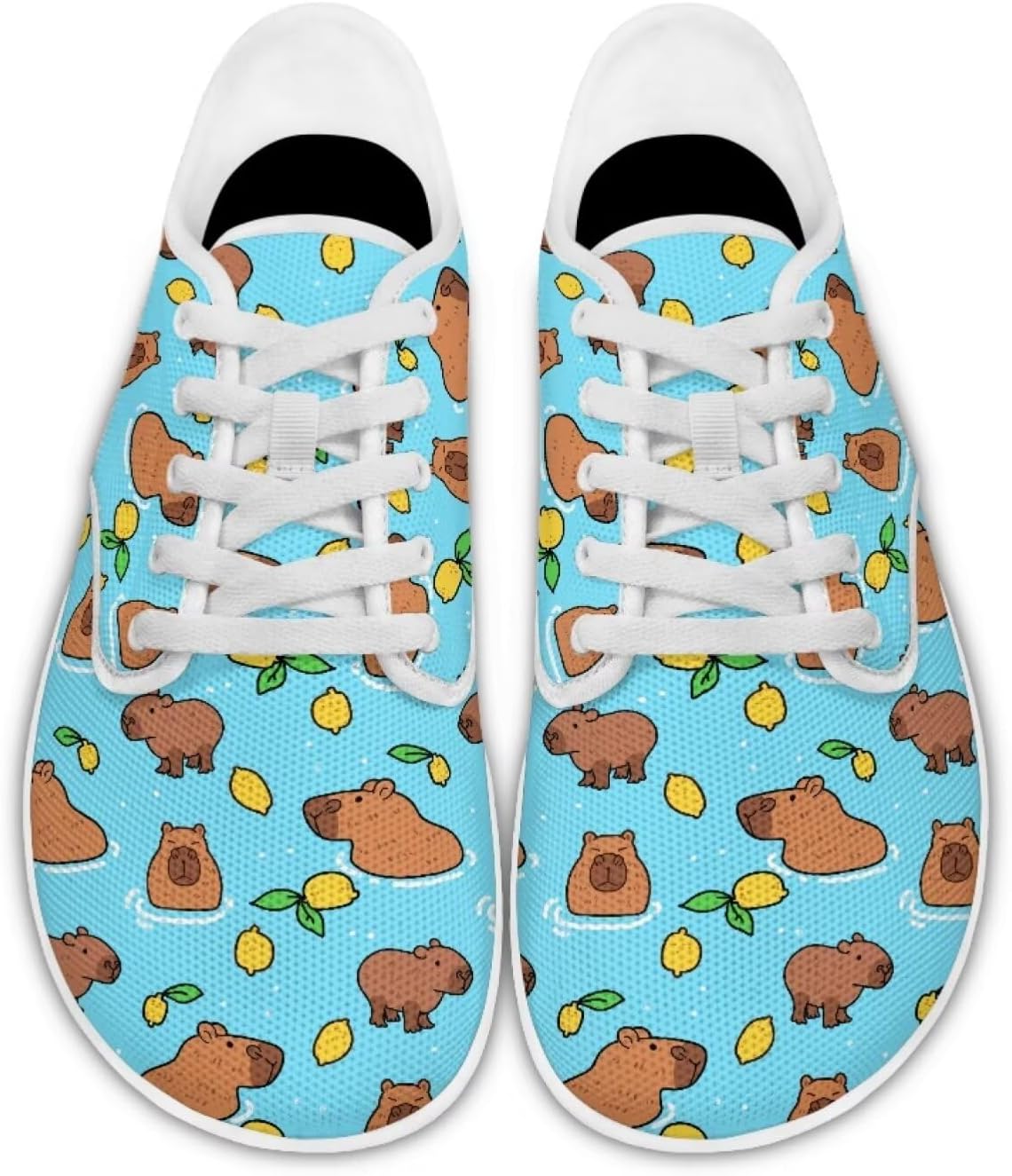 

Женские кроссовки Capybara для бега, модные туфли, прогулочные кеды, кроссовки для вождения, деловые лоферы Ecaestolph, синий/коричневый