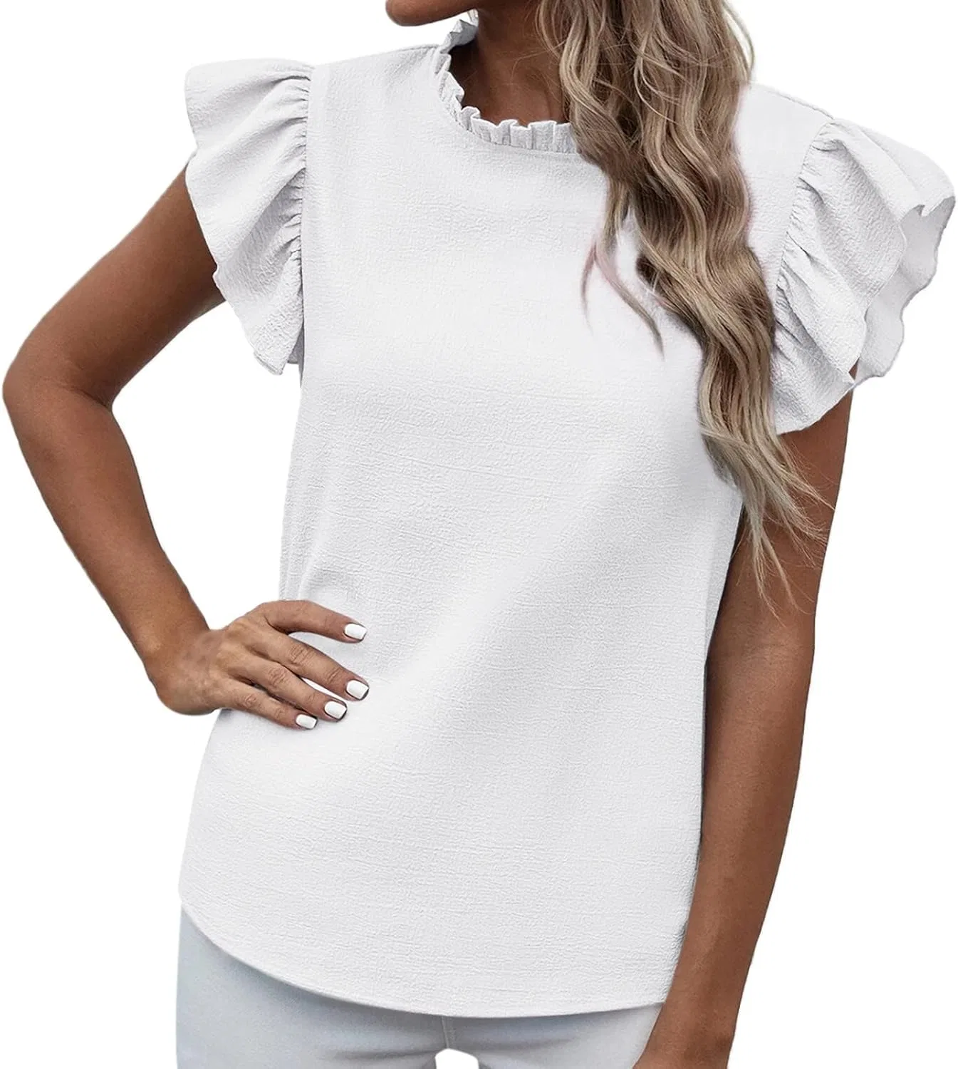 Топ на бретелях, белый Birthday Blouse