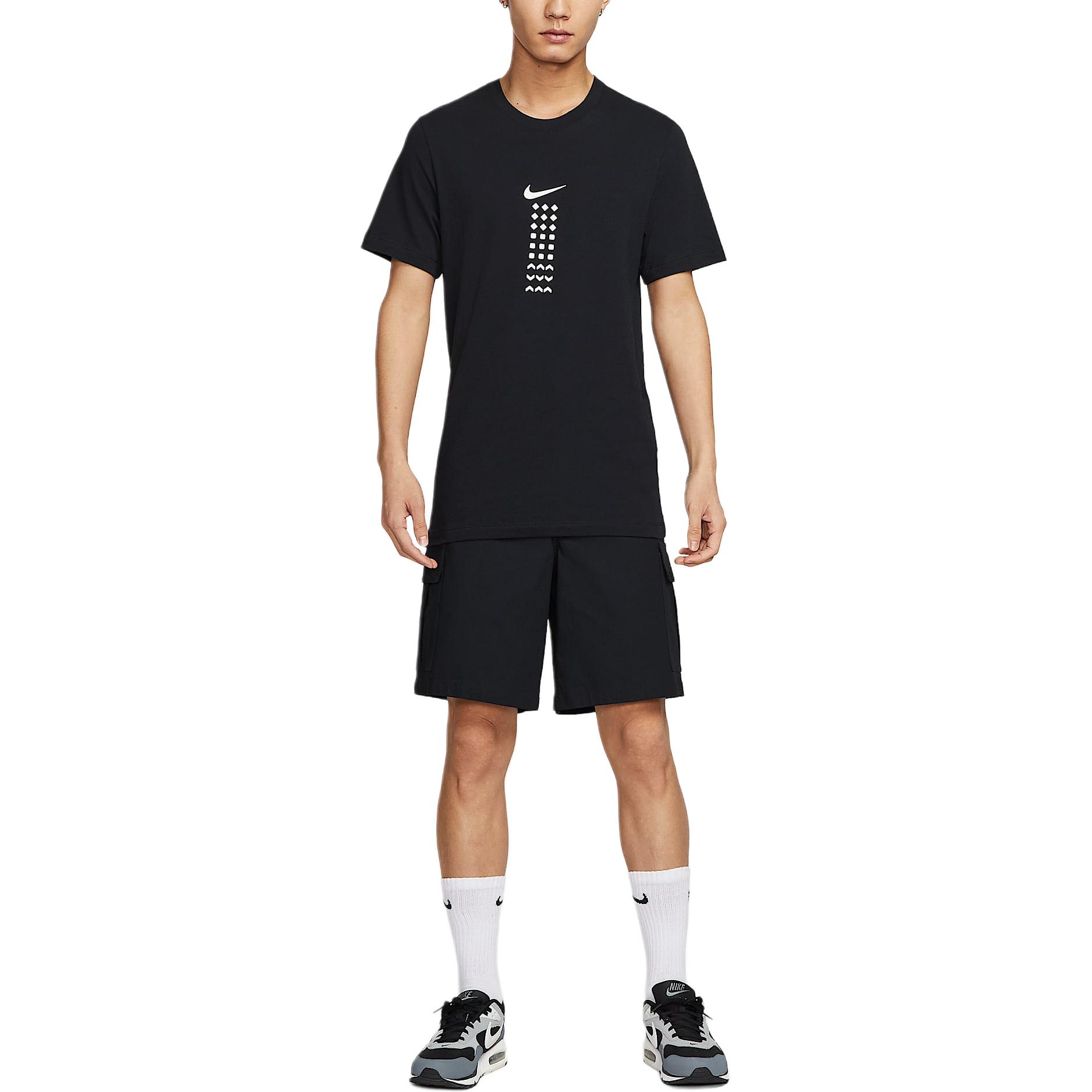 Nike Футболка мужская черная