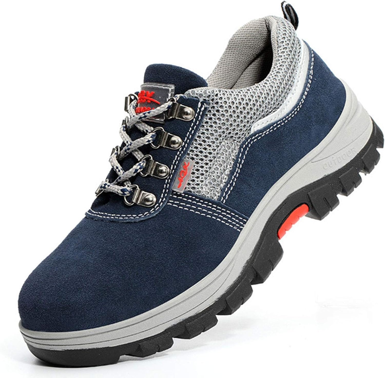 

Защитная обувь Мужская Легкая Женская Рабочая Кроссовки Женские С стальным носком Противопрокольная Защитная обувь Спортивные кроссовки (Цвет: синий, Размер: 6.5 US) Hisxus