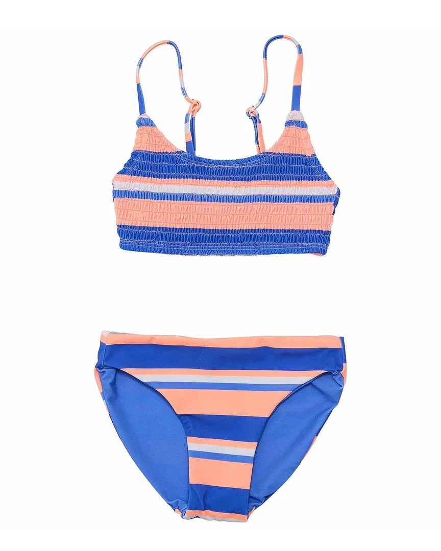 Snapper Rock Tropicana Vacay Sustainable Bikini, оранжевый
