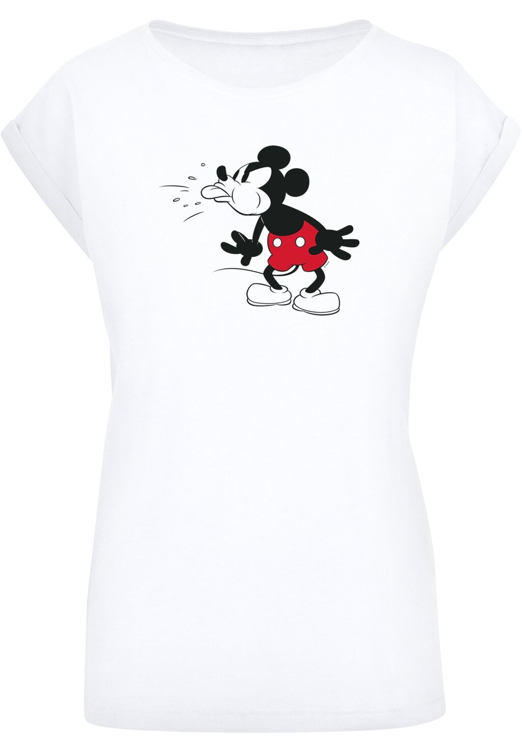 

Футболка с принтом EXTENDED SHOULDER DISNEY MICKEY MOUSE CLASSIC VINTAGE MI F4NT4STIC, белый