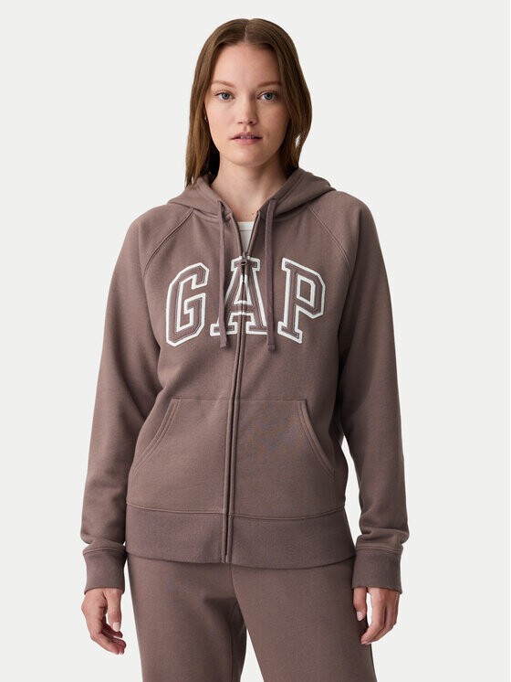 

Толстовка обычного кроя Gap, коричневый