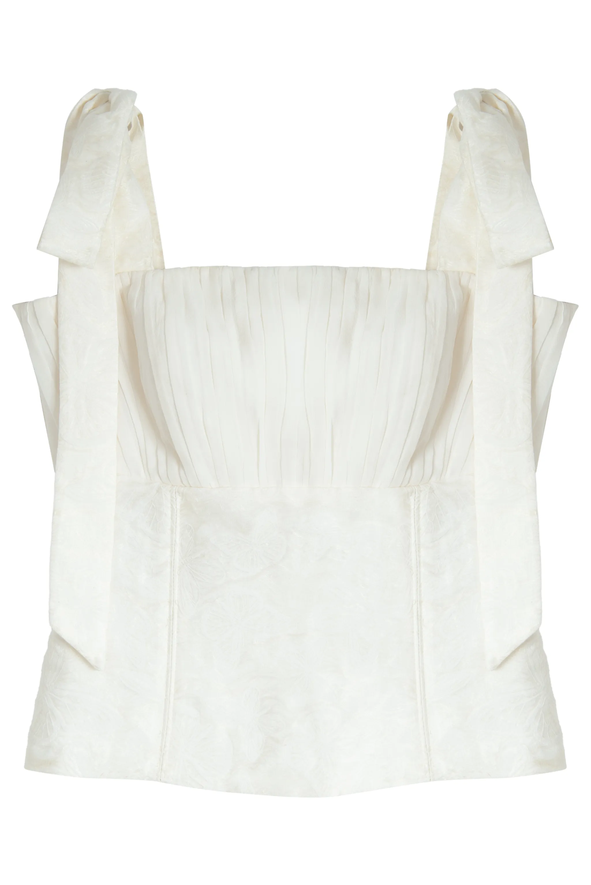 

Топ Âncora с завязками Isolda, белый