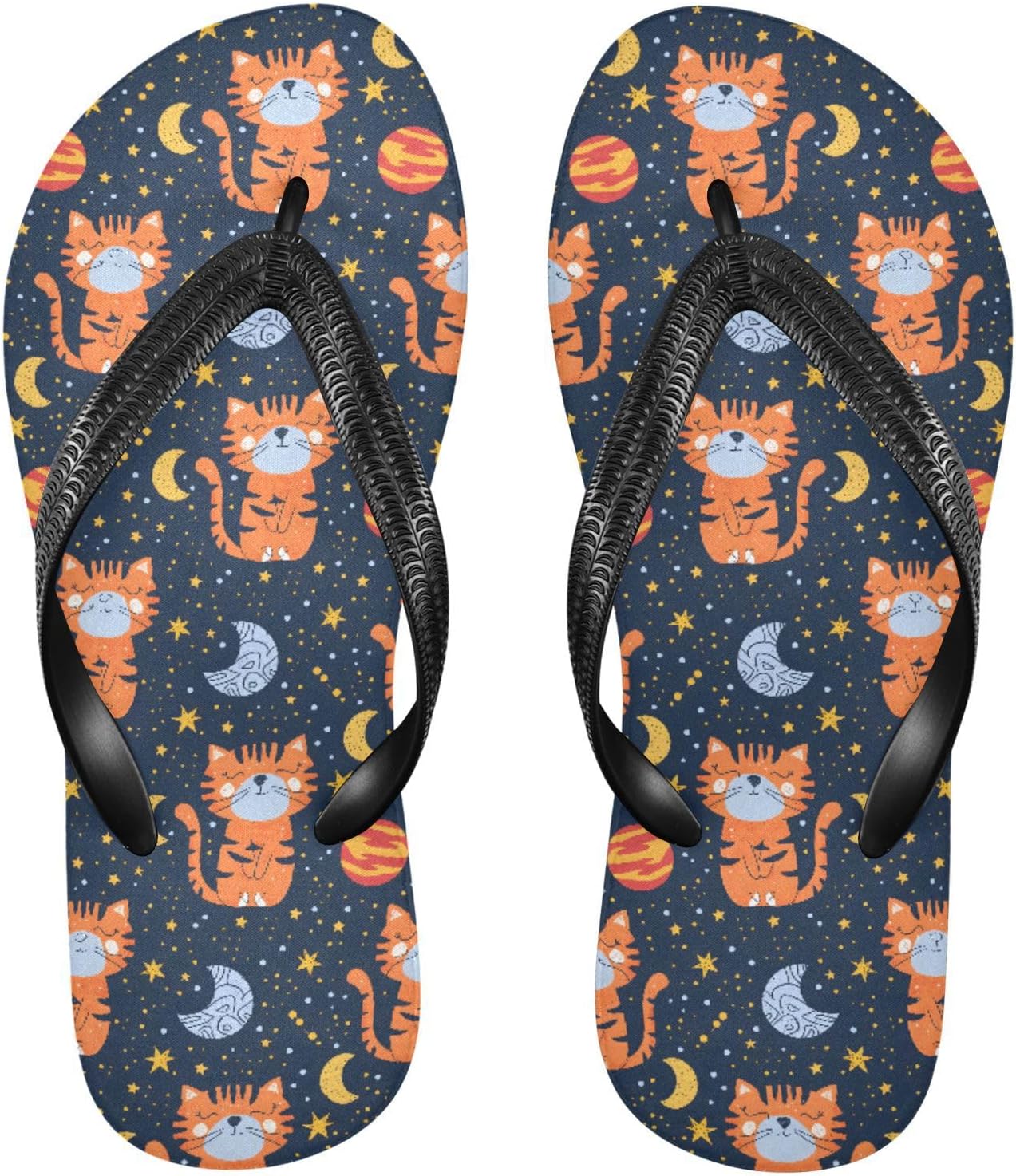 

Женские и мужские шлепанцы MNSRUU «Морской конек с медузой», женские слайды, мужские сандалии, шлепанцы для душа, летние нескользящие шлепанцы для плавания, пляжа и ванной, Tigers A8312