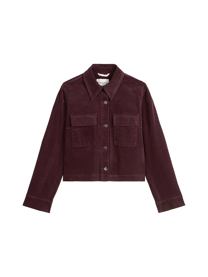 

Marc O'Polo Рубашка-пиджак цвета бордо