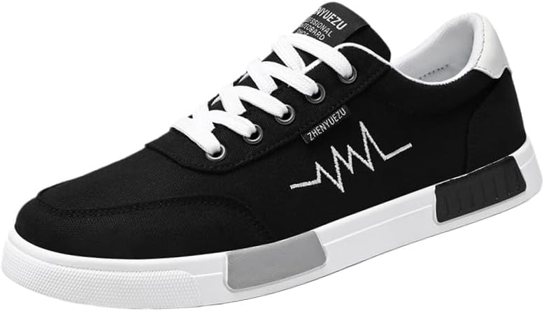 

Большие модные и удобные мужские повседневные кроссовки - комфортные, легкие, мягкие и противоскользящие Fmshi, черный