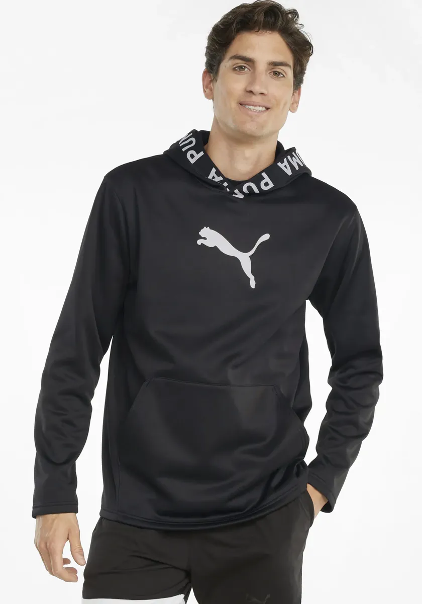 

Тренировочная рубашка PUMA "TRAIN PWR FLEECE HOODIE", цвет Puma Black