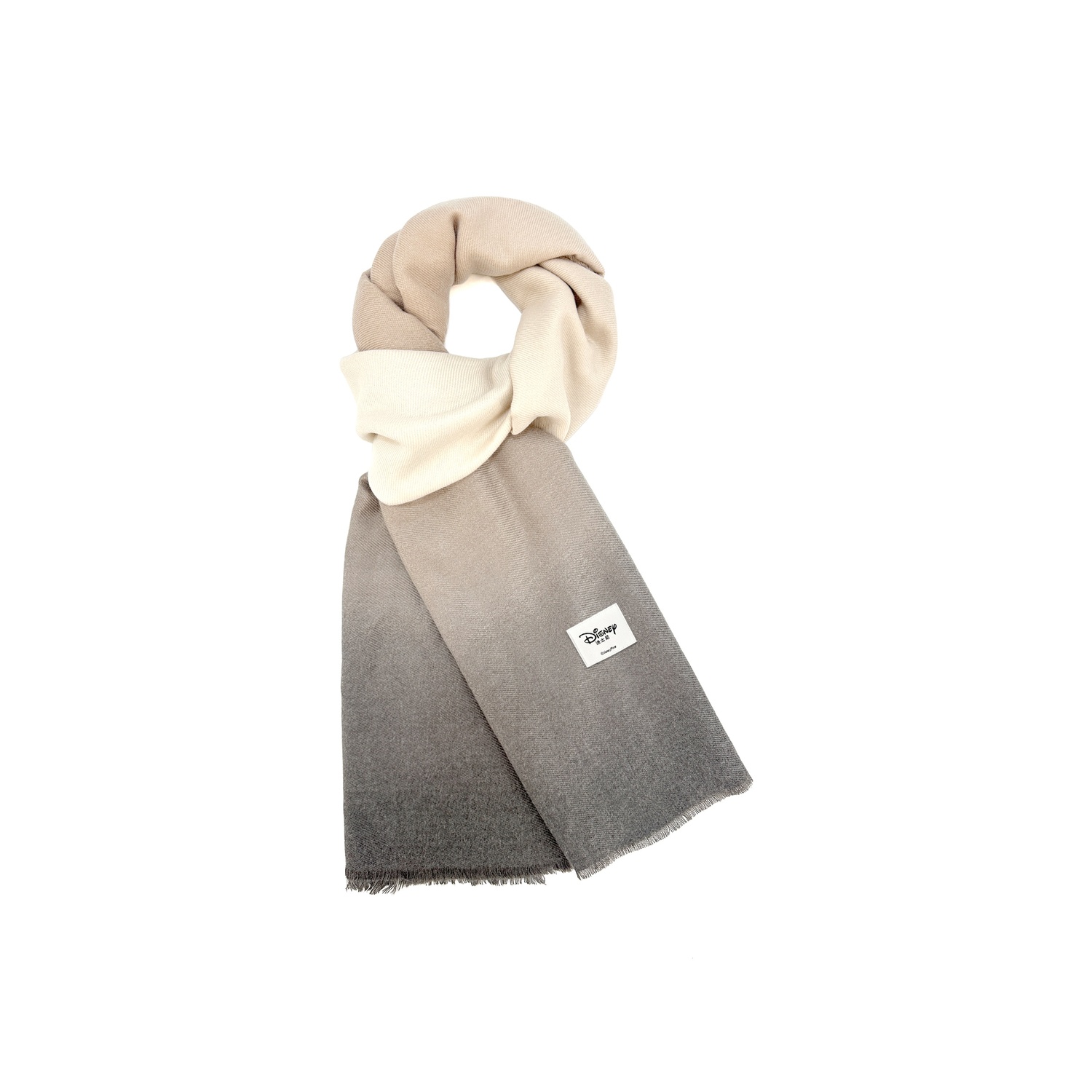 

Disney Полиэстеровый вязаный шарф унисекс, Gradient Black Gray