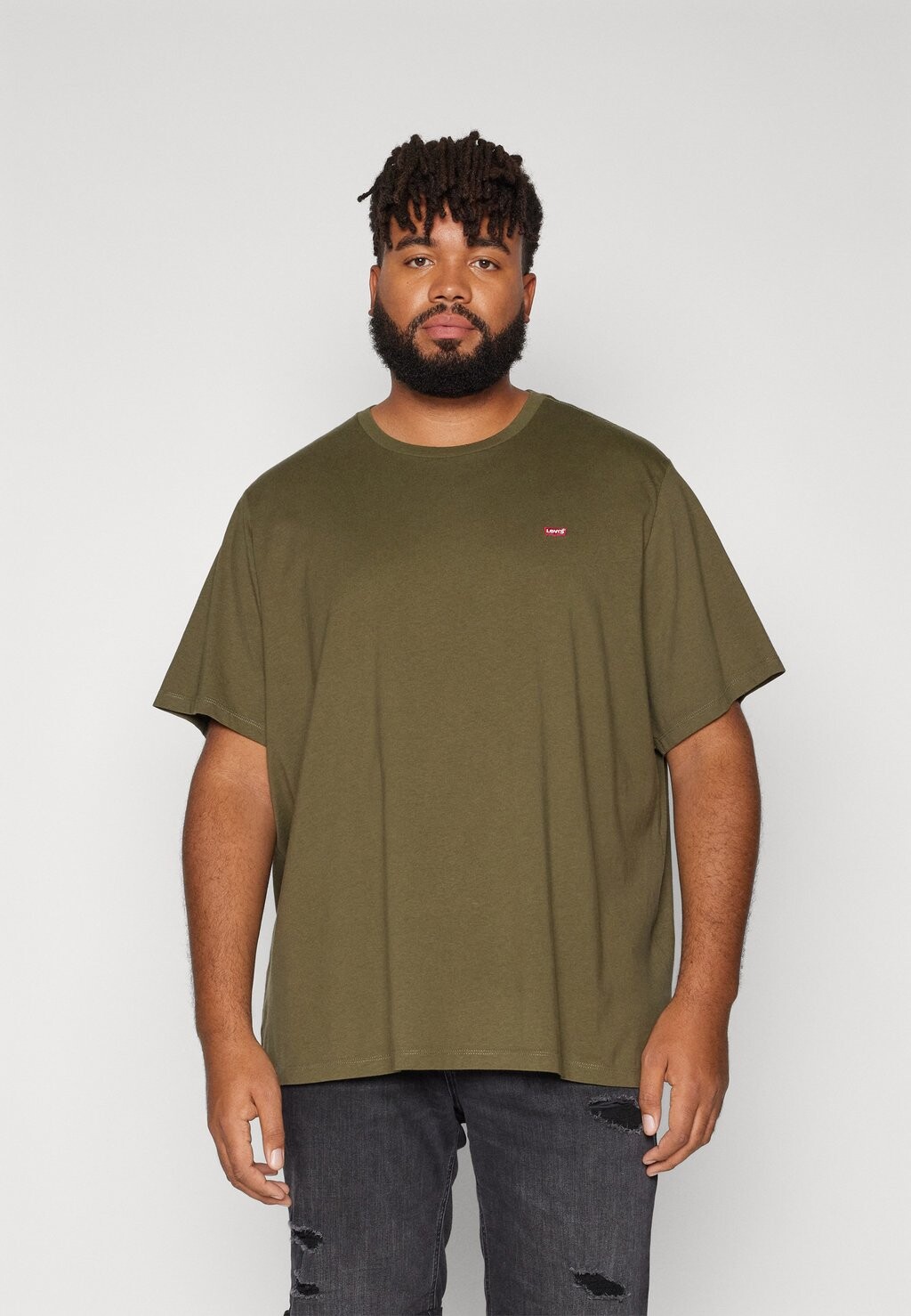 

Базовая футболка Big Original Tee Levi's, оливковый