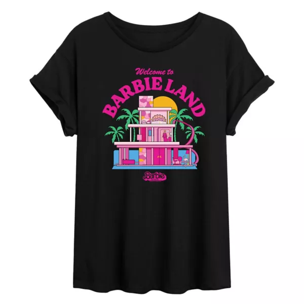 

Футболка с принтом "The Movie Land" для подростков Barbie, черный