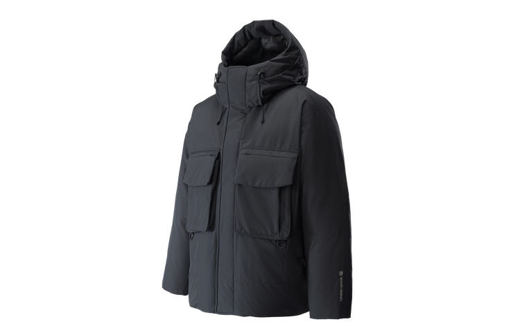 

Мужская пуховая куртка KOLON SPORT, серый черный