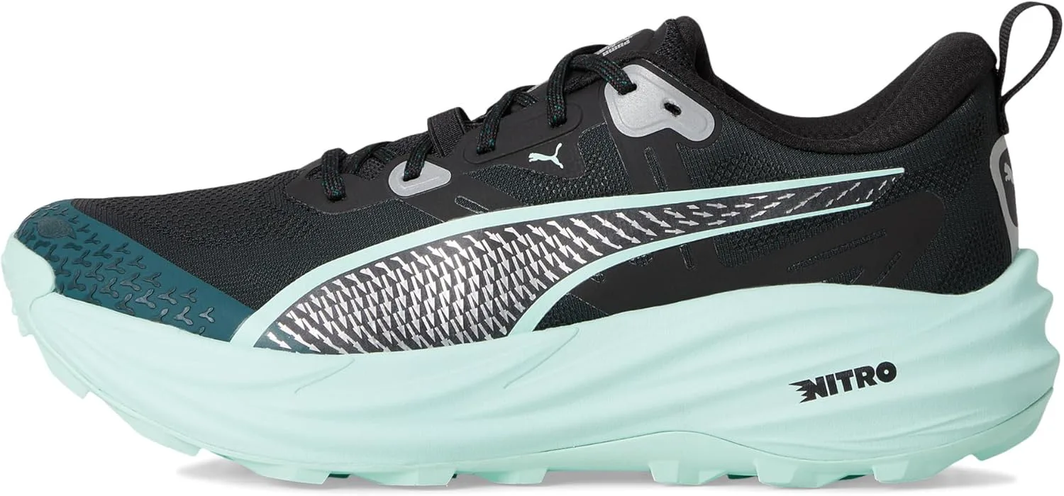 Мужские кроссовки для бега по пересеченной местности PUMA Voyage Nitro 3 Trail - зеленые, зеленый/мятный — фото 4
