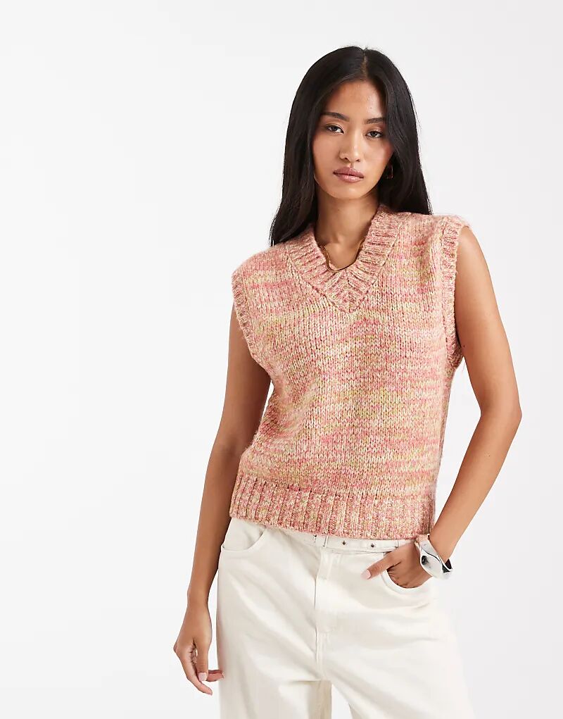 

Трикотажная майка ASOS DESIGN с V-образным вырезом, несколько цветов