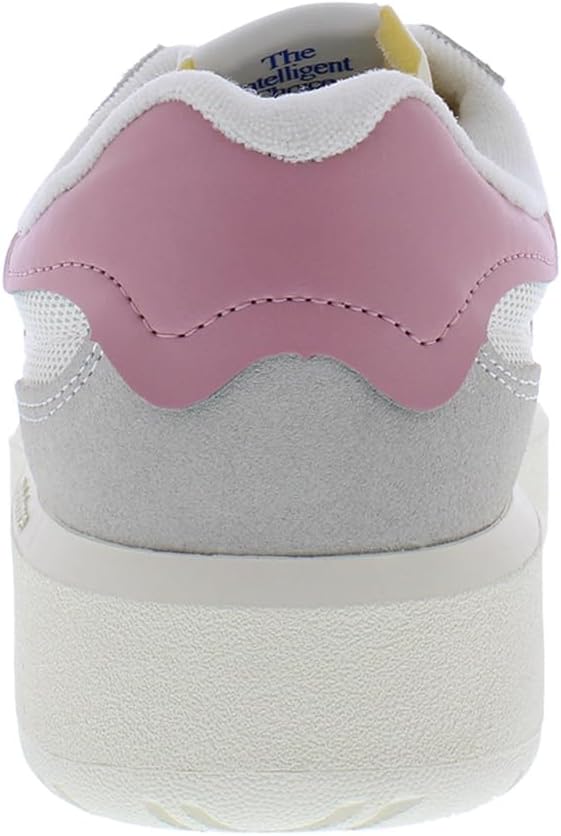 Женские кроссовки New Balance CT302 Court, белый/розовый — фото 4