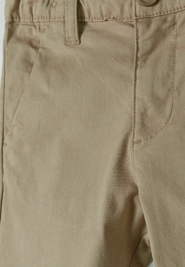 Брюки чинос зауженного кроя и сужающиеся к низу штанины Minoti, Beige — фото 4